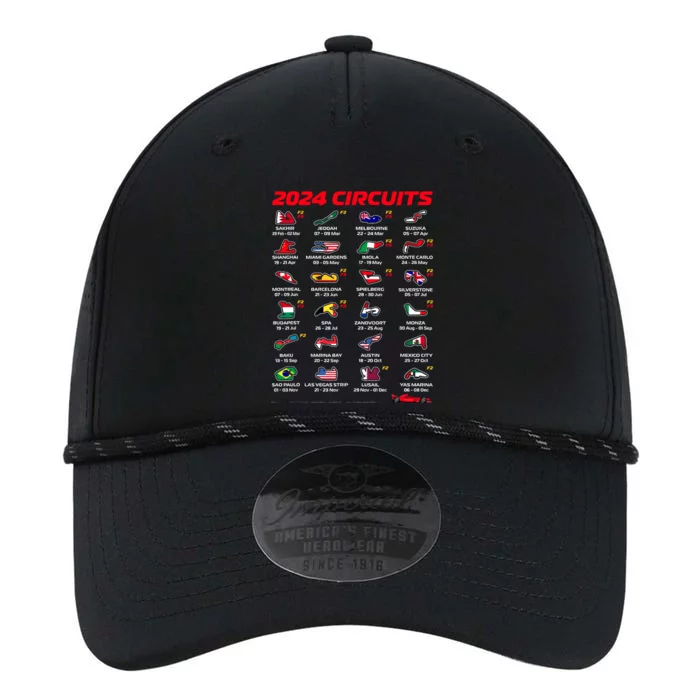 Racing Circuit Track Car Fan Race Lover 2024 Calendar Performance The Dyno Cap