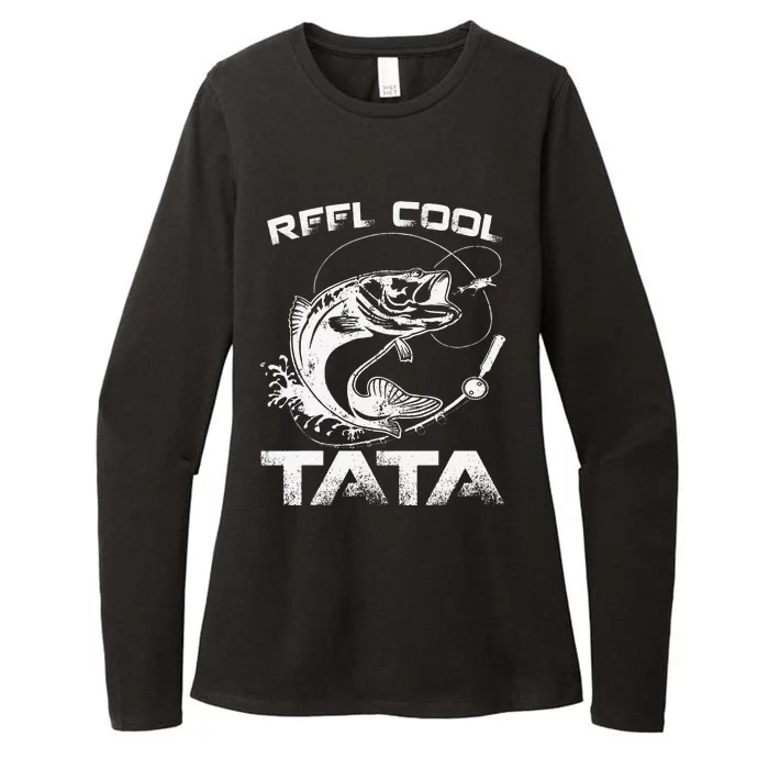 Reel Cool Tata Fish Fishing Fathers Day Gift Womens CVC Long Sleeve Shirt