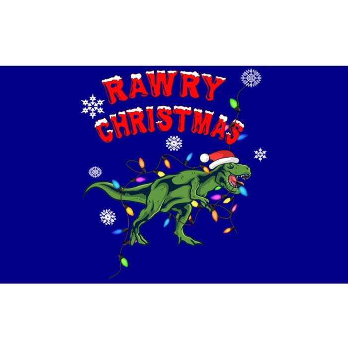 Rawry Christmas Tree Rex Gift Bumper Sticker