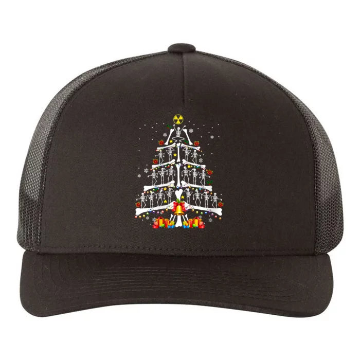 Radiology Christmas Tree Holiday Season Yupoong Adult 5-Panel Trucker Hat