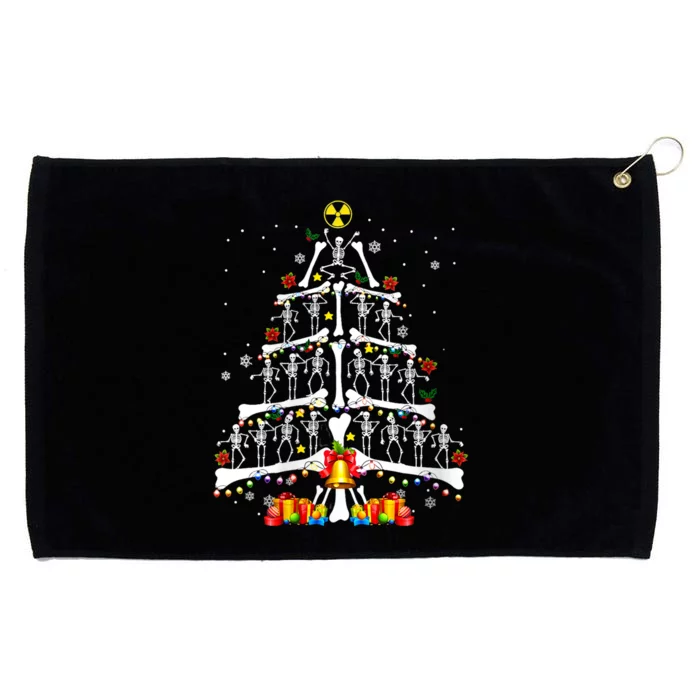 Radiology Christmas Tree Holiday Season Grommeted Golf Towel