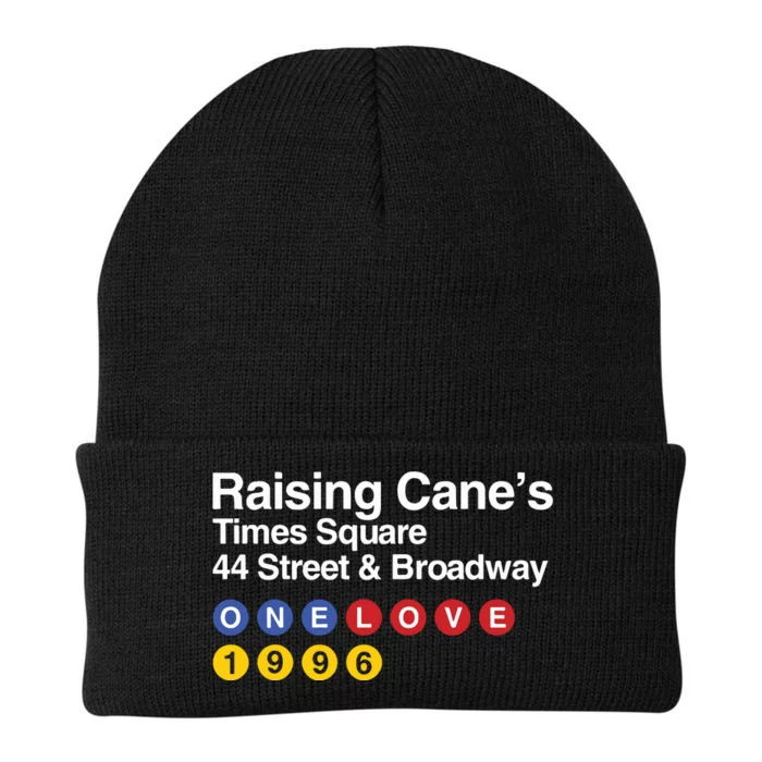 Raising Canes Times Square Knit Cap Winter Beanie