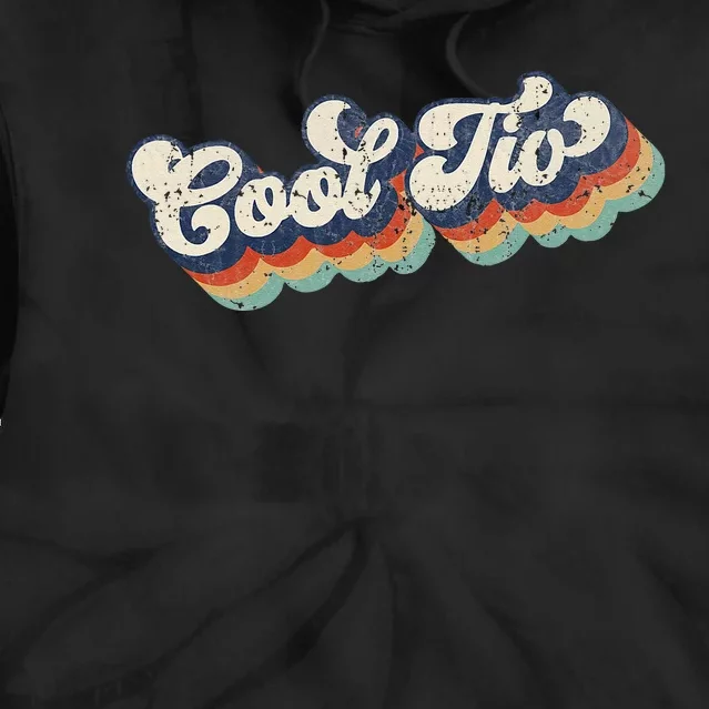 Retro Cool Tio For Spanish Uncle New Uncle Tie Dye Hoodie