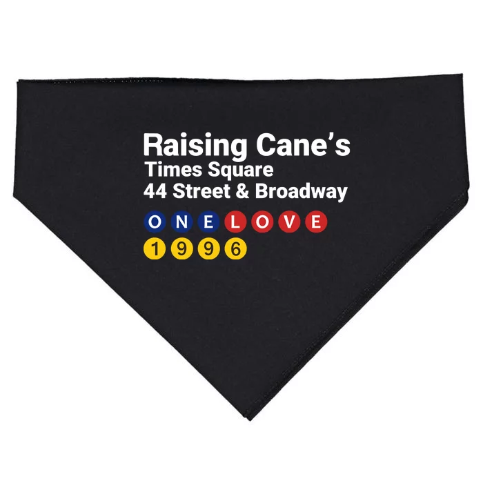 Raising CaneS Times Square USA-Made Doggie Bandana