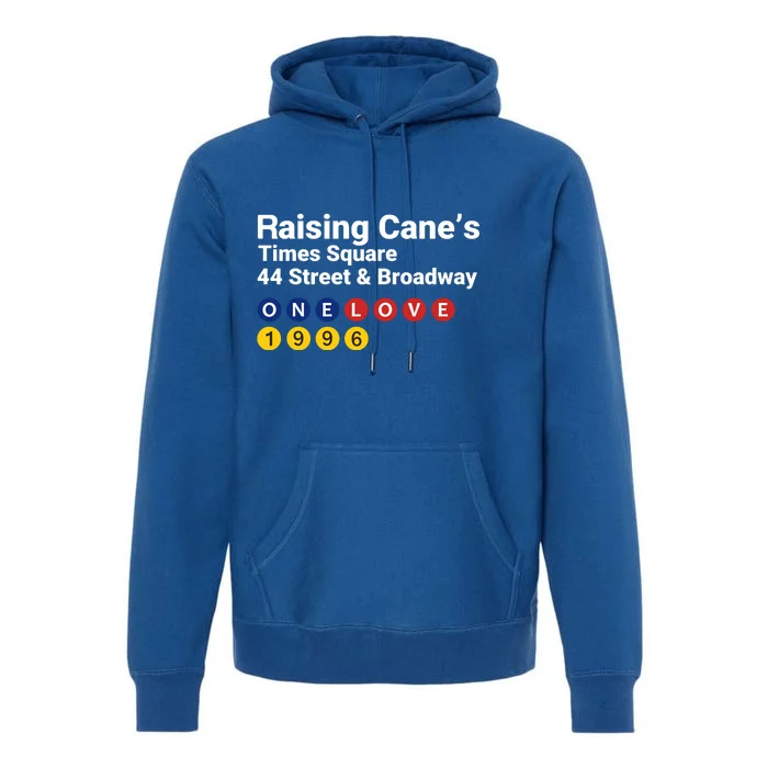 Raising CaneS Times Square Premium Hoodie