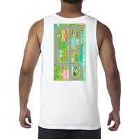 Race Car Track Funny Parent Trap Tank Top