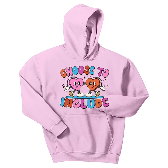 Retro Choose To Include Kids Hoodie