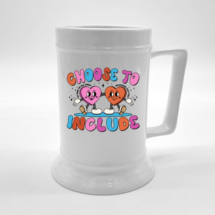 Retro Choose To Include Front & Back Beer Stein