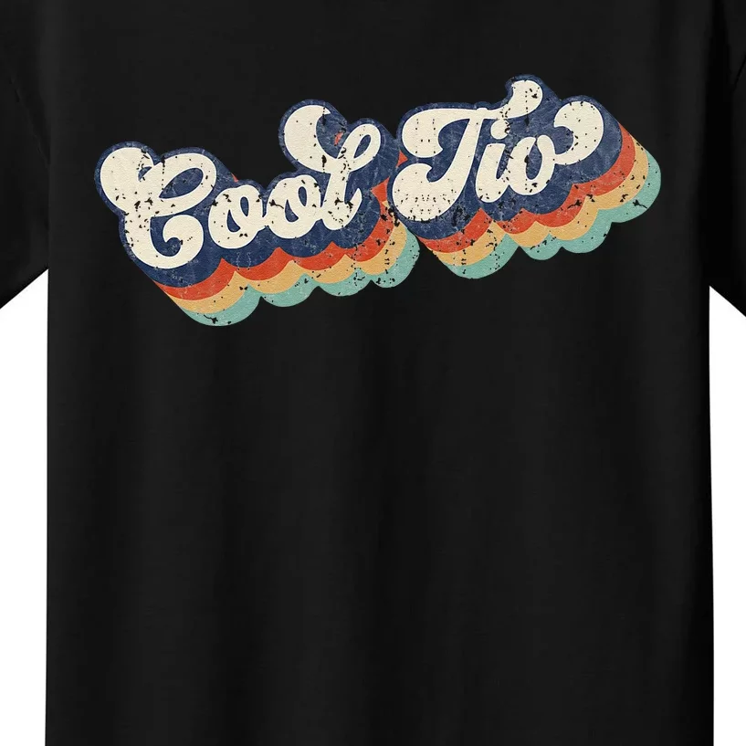 Retro Cool Tio For Spanish Uncle New Uncle Kids T-Shirt