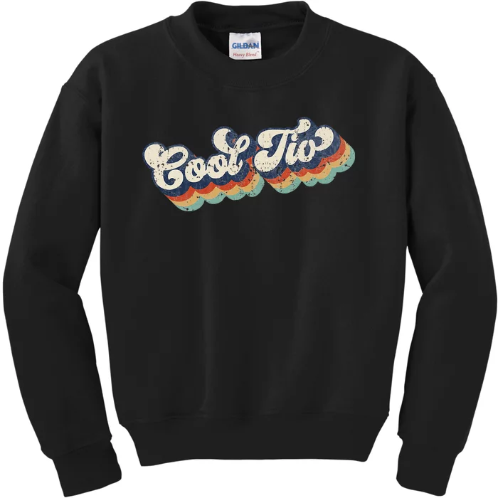 Retro Cool Tio For Spanish Uncle New Uncle Kids Sweatshirt