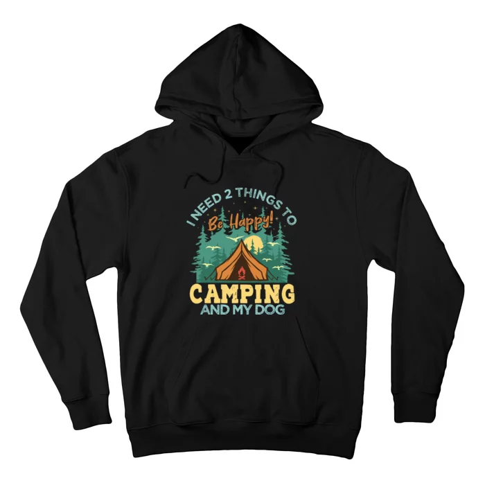 Retro Camping T Hoodie