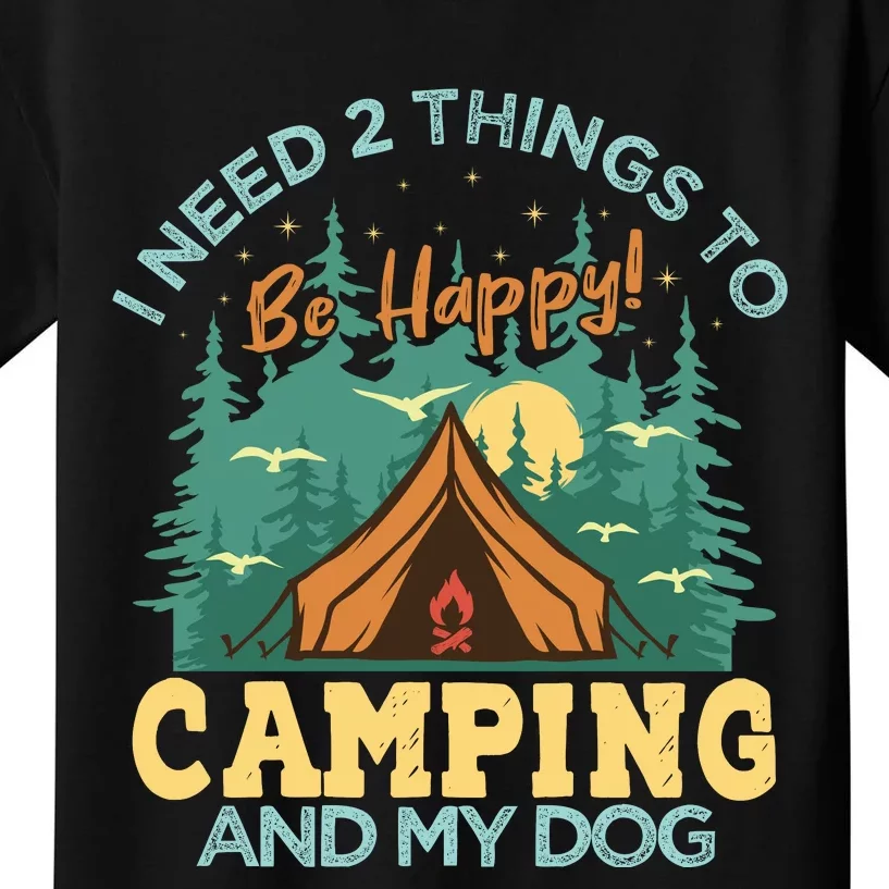 Retro Camping T Kids T-Shirt