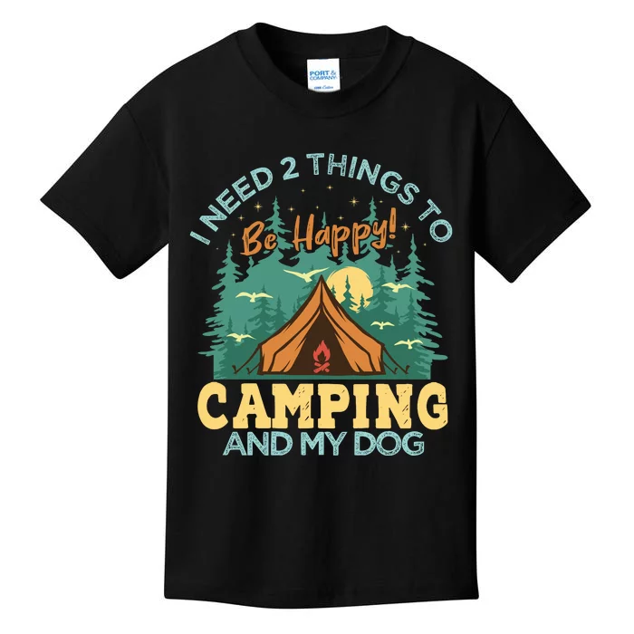 Retro Camping T Kids T-Shirt