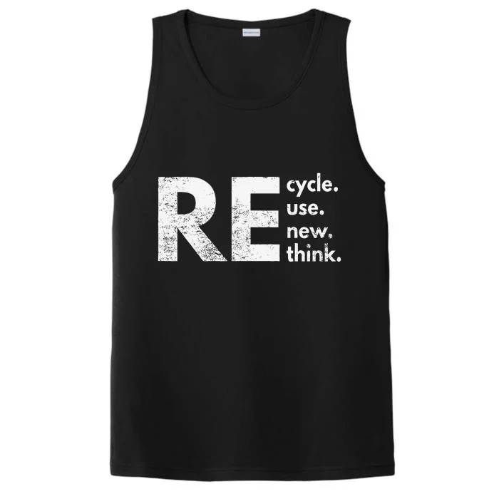 Re Cycle Use New Think Performance Tank