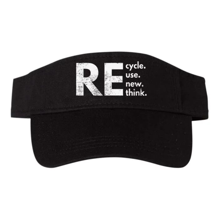 Re Cycle Use New Think Valucap Bio-Washed Visor