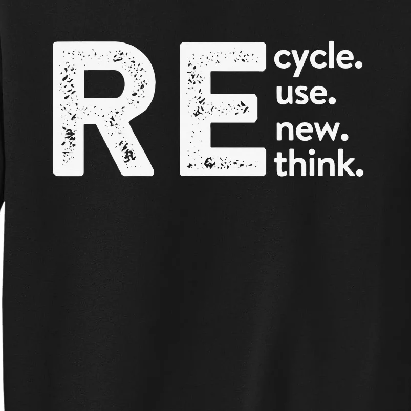 RE Cycle Use New Think Sweatshirt