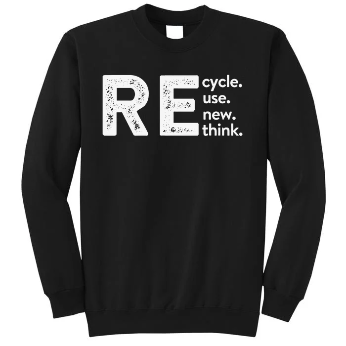 RE Cycle Use New Think Sweatshirt