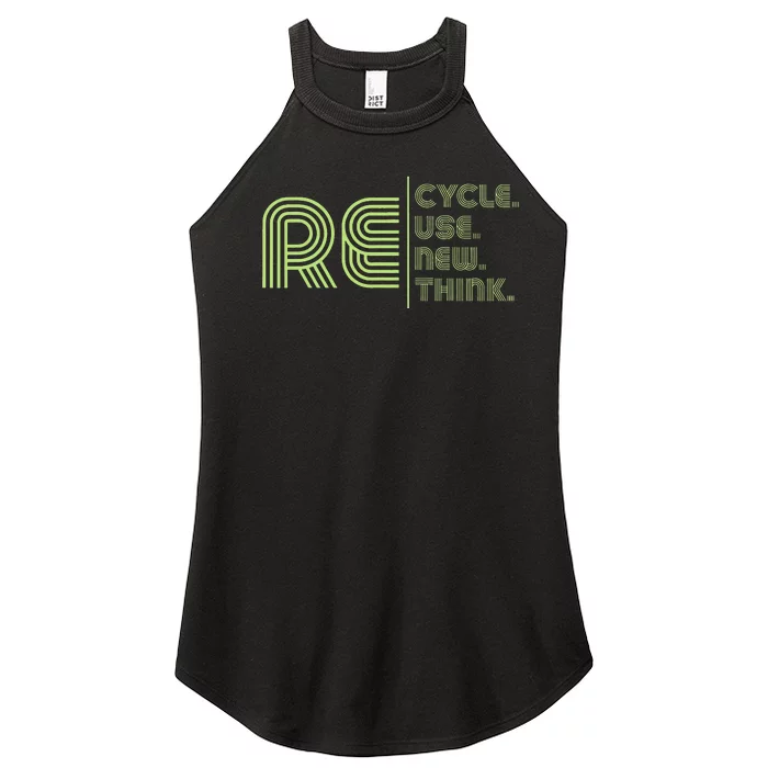 RE Cycle Use New Think Women’s Perfect Tri Rocker Tank