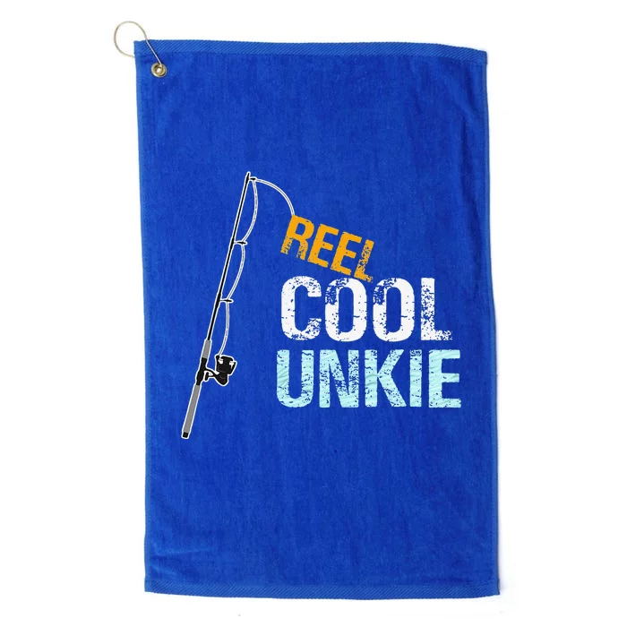 Reel Cool Unkie Uncle Gift From Niece Or Nephew Platinum Collection Golf Towel