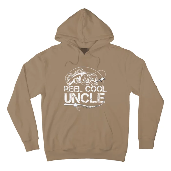 Reel Cool Uncle Fishing Daddy Fathers Day Dad Gifts For Hoodie