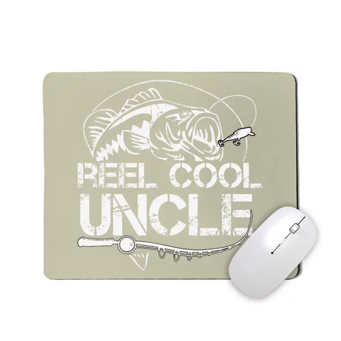 Reel Cool Uncle Fishing Daddy Fathers Day Dad Gifts For Mousepad