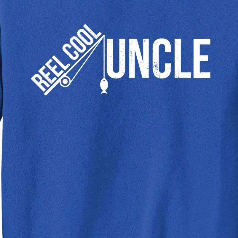 Reel Cool Uncle Funny Family Humor Fishing Pride Lover Meaningful Gift Sweatshirt