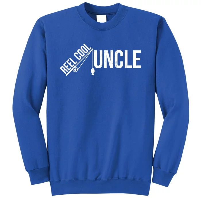 Reel Cool Uncle Funny Family Humor Fishing Pride Lover Meaningful Gift Sweatshirt