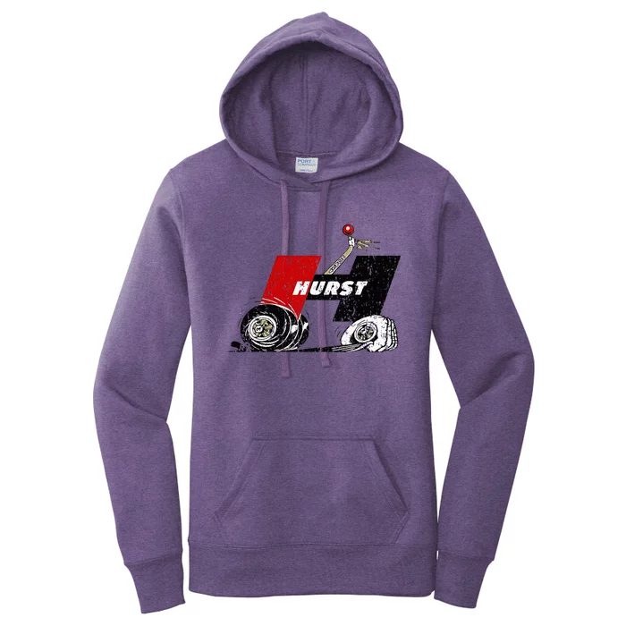 Retro Car Vintage Hurst Performance Meme Hand Engine Women's Pullover Hoodie