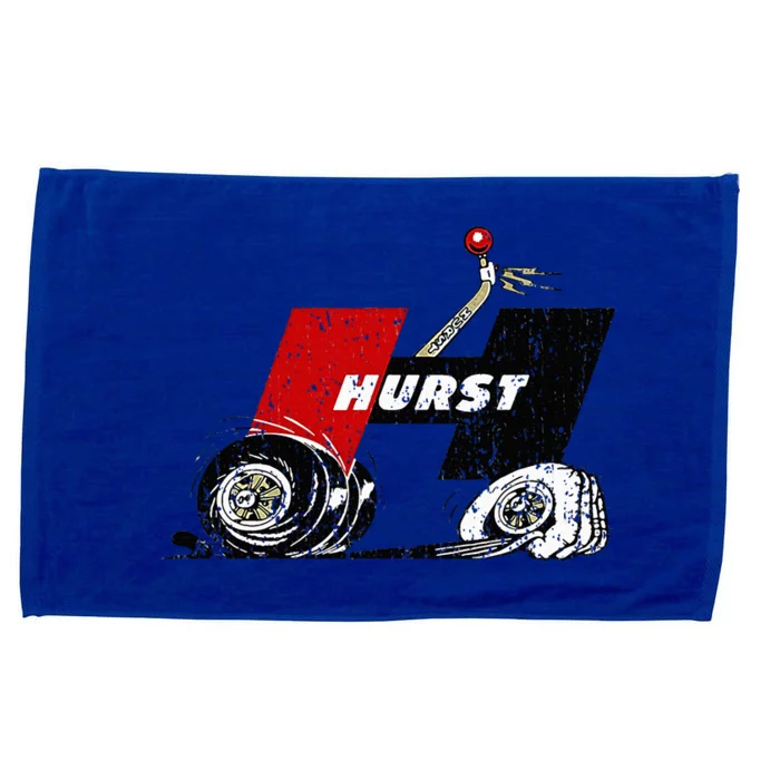 Retro Car Vintage Hurst Performance Meme Hand Engine Microfiber Hand Towel