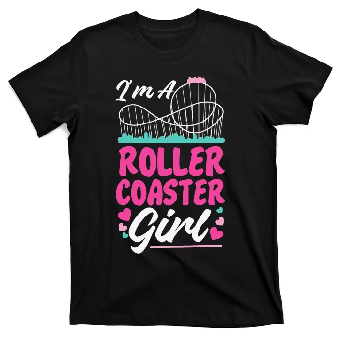 Roller Coaster Vintage I'm A Roller Coaster T-Shirt