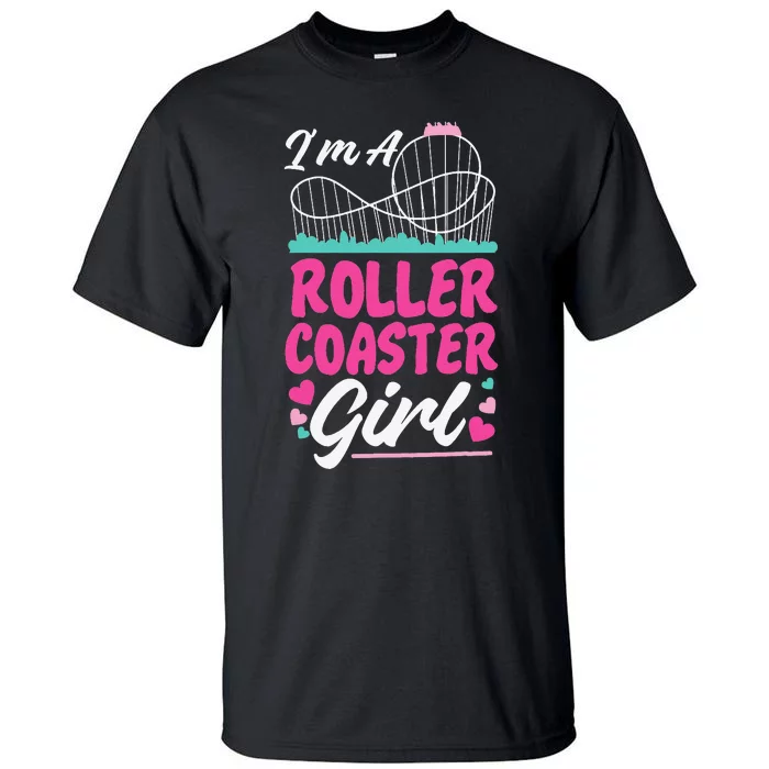 Roller Coaster Vintage I'm A Roller Coaster Tall T-Shirt