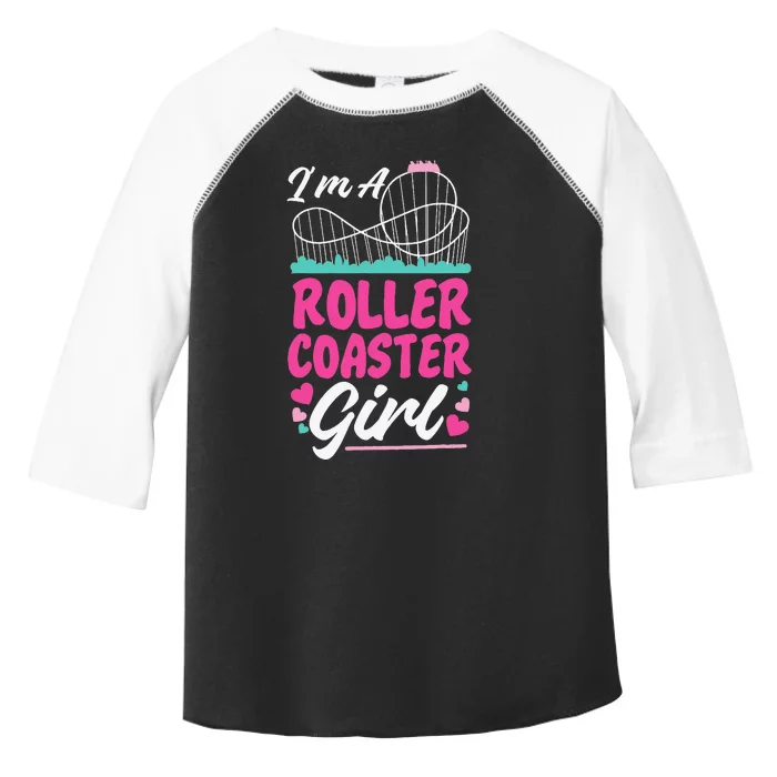 Roller Coaster Vintage I'm A Roller Coaster Toddler Fine Jersey T-Shirt