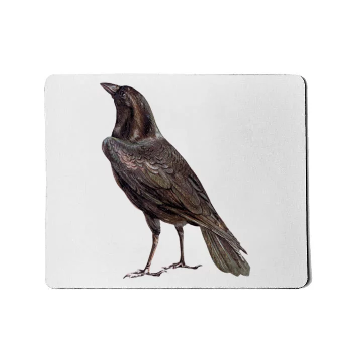 Raven Crow Vintage Mousepad