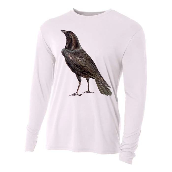 Raven Crow Vintage Cooling Performance Long Sleeve Crew