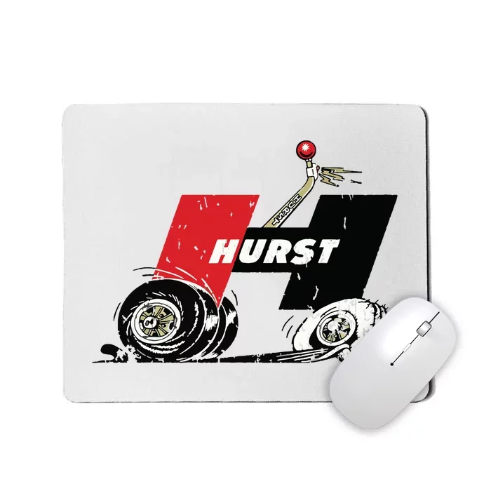 Retro Car Vintage Hurst Performance Meme Hand Engine Funny Mousepad