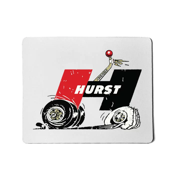 Retro Car Vintage Hurst Performance Meme Hand Engine Funny Mousepad