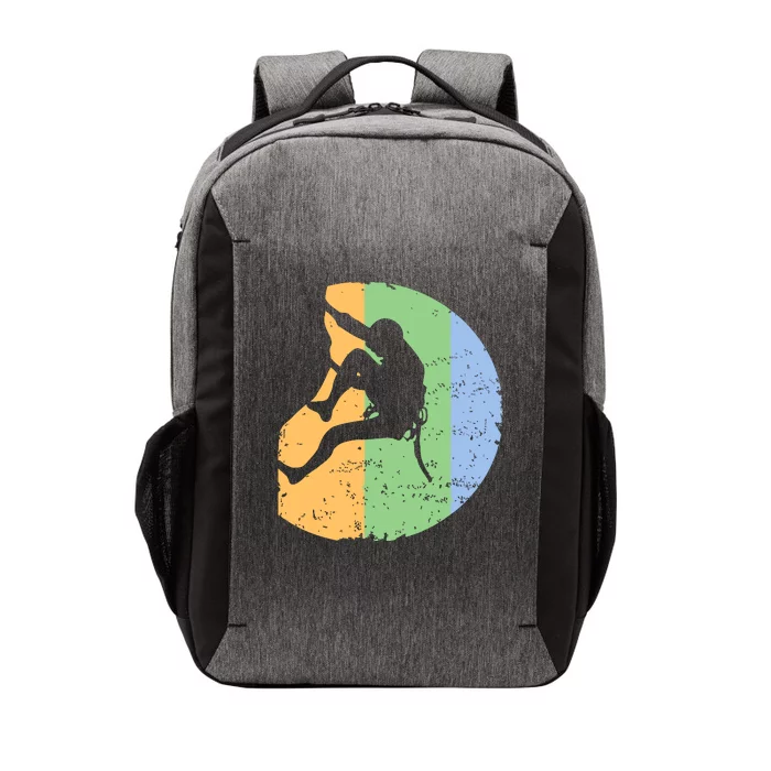 Rock Climbing Vintage Climber Outdoor Gear Tees Vector Backpack