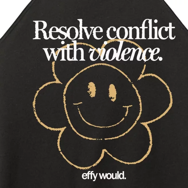 Resolve Coict With Violence Effy Would Women’s Perfect Tri Rocker Tank