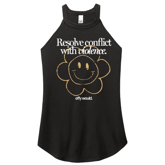 Resolve Coict With Violence Effy Would Women’s Perfect Tri Rocker Tank