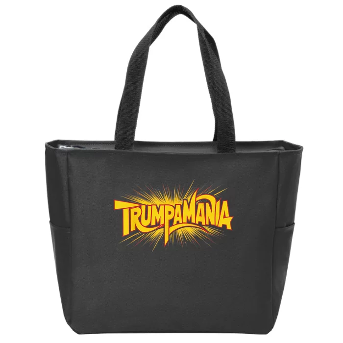 Republican Convention Wrestling Meme Trumpamania Let Trumpamania Run Wild Zip Tote Bag