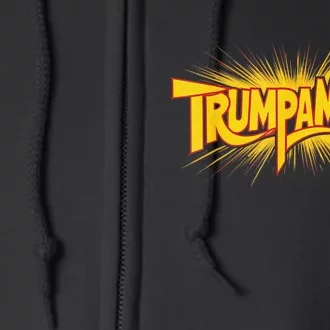 Republican Convention Wrestling Meme Trumpamania Let Trumpamania Run Wild Full Zip Hoodie