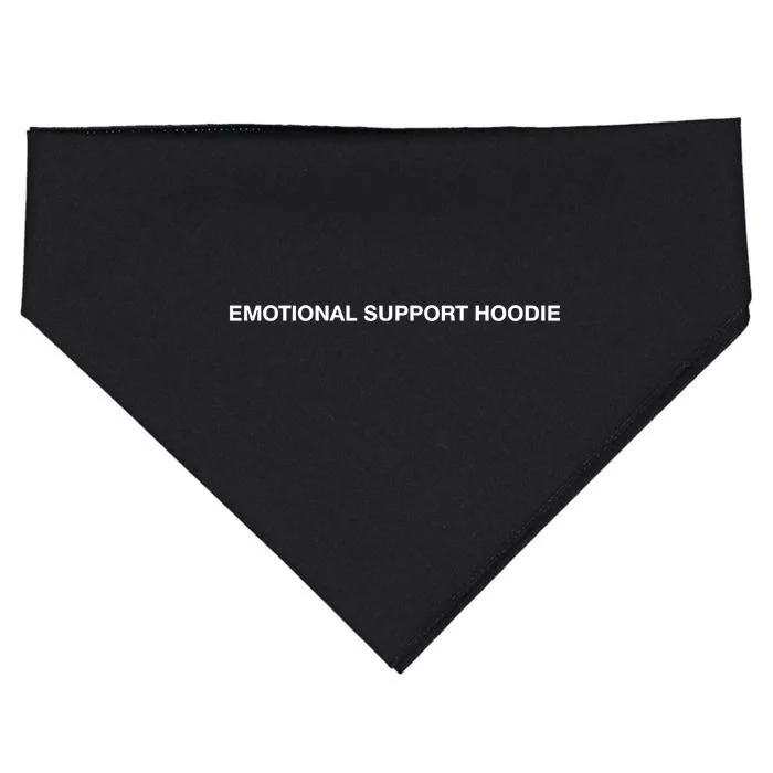 Ryan Clark Wearing Emotional Support USA-Made Doggie Bandana