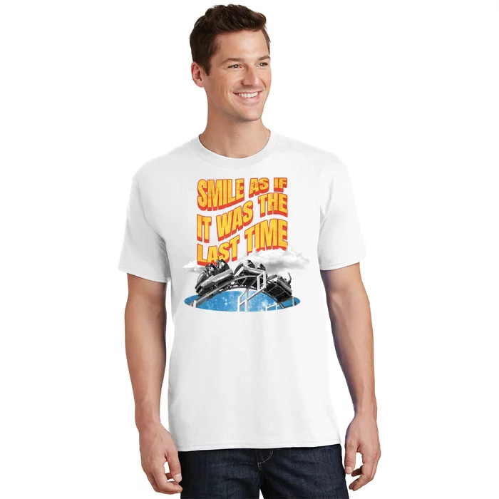 Roller Coaster Wagons In The Sky T-Shirt