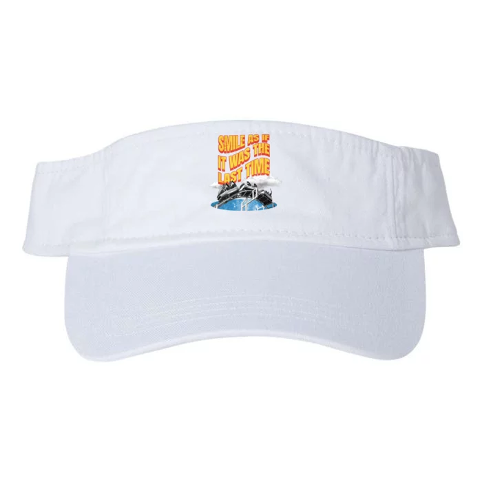 Roller Coaster Wagons In The Sky Valucap Bio-Washed Visor