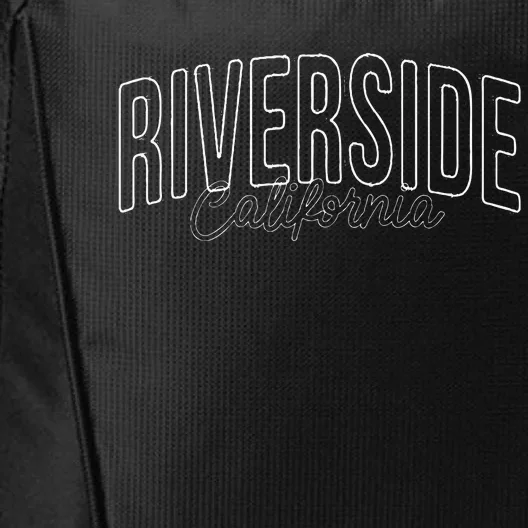 Riverside California wired city apparel City Backpack