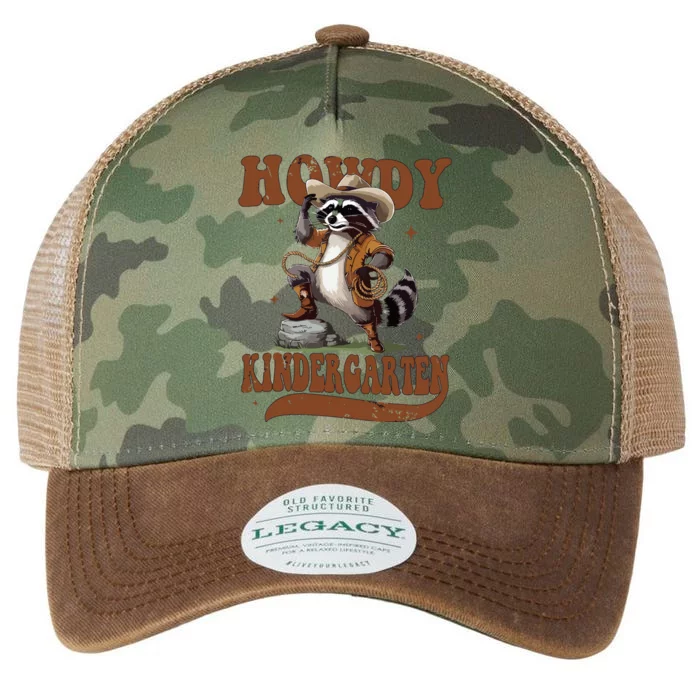 Raccoon Cowboy Western Back To School Legacy Tie Dye Trucker Hat