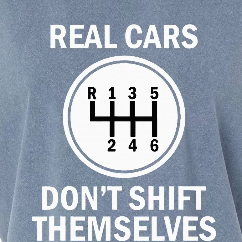 Real Cars With 6 Gears That Do Not Move Themselves Garment-Dyed Women's Muscle Tee