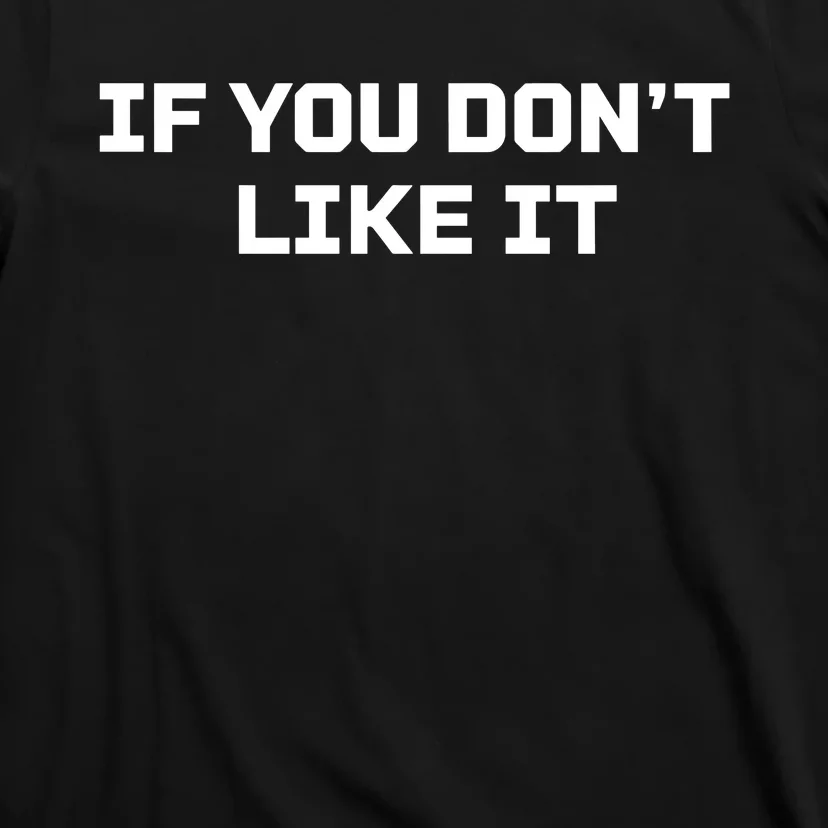 Roger Clemens Wearing If You DonT Like It T-Shirt