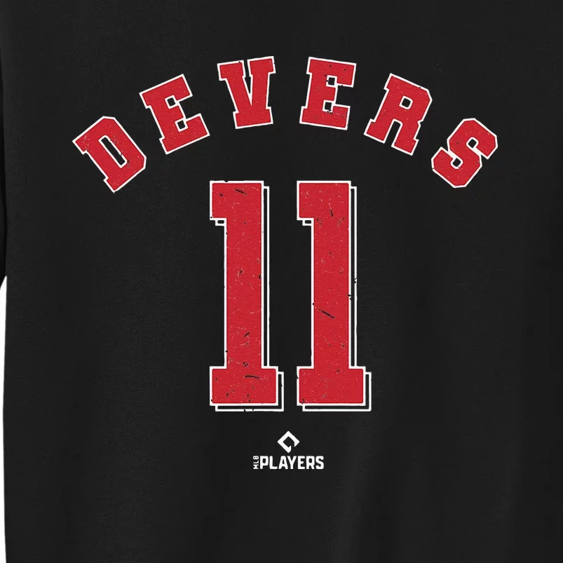 Rafael Devers 11 Boston Baseball Player Tall Sweatshirt