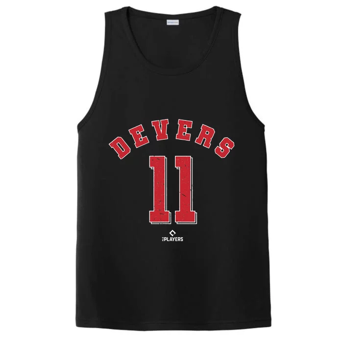 Rafael Devers 11 Boston Baseball Player Performance Tank